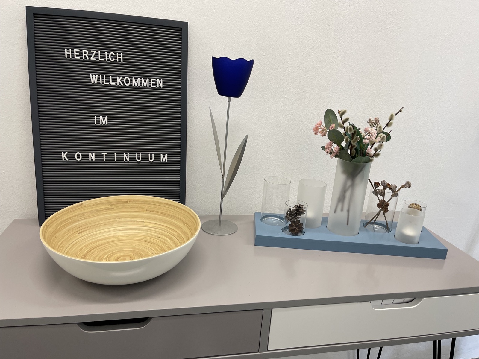 Empfang im Nachhilfeinstitut Kontinuum - for school in der Eisentrautstraße in Schwabach